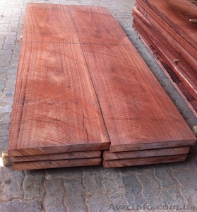 Красное дерево Махагони. Доска обрезная