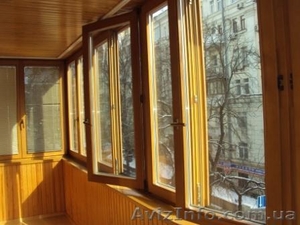 Деревянные балконные блоки, балконная дверь, выход на балкон - <ro>Изображение</ro><ru>Изображение</ru> #4, <ru>Объявление</ru> #609926