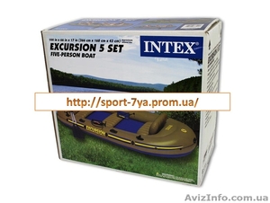 Надувная лодка Intex 68325 EXCURSION 5 - <ro>Изображение</ro><ru>Изображение</ru> #8, <ru>Объявление</ru> #659219