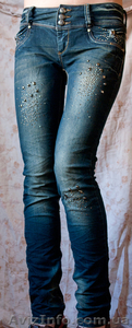Продам новые узкие джинсы со стразами - <ro>Изображение</ro><ru>Изображение</ru> #3, <ru>Объявление</ru> #661046