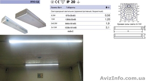 Светодиодный светильник офисный потолочный LED - <ro>Изображение</ro><ru>Изображение</ru> #1, <ru>Объявление</ru> #286656