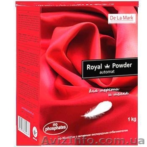 Концентрированный бесфосфатный стиральный порошок «Royal Powder» для шелка - <ro>Изображение</ro><ru>Изображение</ru> #1, <ru>Объявление</ru> #649512