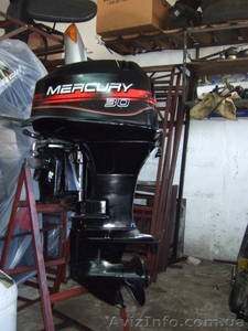 лодочный мотор  Mercury  2-х тактный  30  л.с. - <ro>Изображение</ro><ru>Изображение</ru> #1, <ru>Объявление</ru> #617373