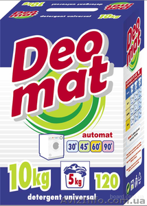 Бесфосфатный стиральный порошок « DEO MAT» (Чехия) - <ro>Изображение</ro><ru>Изображение</ru> #1, <ru>Объявление</ru> #709685