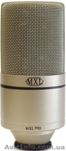 Микрофон для звукозаписи  Marshall Electronics MXL 990 - <ro>Изображение</ro><ru>Изображение</ru> #1, <ru>Объявление</ru> #719333