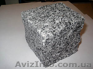 Шашка тротуарная из гранита