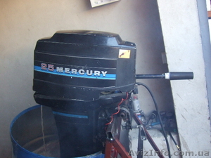 лодочный мотор Mercury  2-ух тактный  25  л.с.  - <ro>Изображение</ro><ru>Изображение</ru> #1, <ru>Объявление</ru> #731812