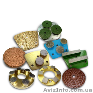 Алмазные шлифсегменты для  мозаичношлифовальной машины