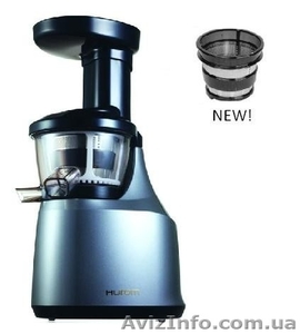 Hurom Slow Juicer HU-400 + 7 лет гарантии от официального дистрибьютор - <ro>Изображение</ro><ru>Изображение</ru> #2, <ru>Объявление</ru> #740694