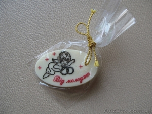 Шоколадні подарунки гостям весілля 