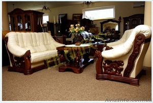 Продаю шикарную кожаную мягкую мебель из цельного дуба  - <ro>Изображение</ro><ru>Изображение</ru> #8, <ru>Объявление</ru> #755477