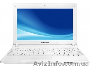 Новый нетбук Samsung N100 белый - <ro>Изображение</ro><ru>Изображение</ru> #1, <ru>Объявление</ru> #781506