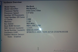 Продам Apple MacBook - <ro>Изображение</ro><ru>Изображение</ru> #3, <ru>Объявление</ru> #765395