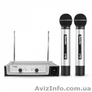 SUPERLUX VT96AA - радиосистема VHF с двумя ручными микрофонами - <ro>Изображение</ro><ru>Изображение</ru> #1, <ru>Объявление</ru> #767138