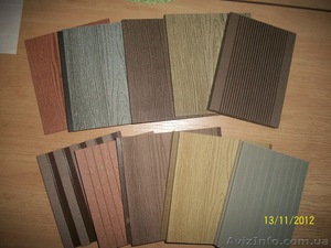 Деревопластик-доска террасная, фасадная, вагонка