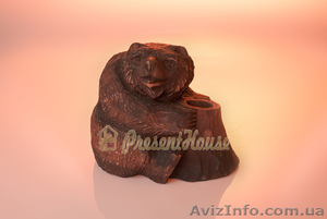 Продам статуэтку медведя из дерева - <ro>Изображение</ro><ru>Изображение</ru> #1, <ru>Объявление</ru> #785673