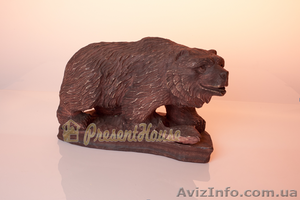 Продам статуэтку медведя из дерева - <ro>Изображение</ro><ru>Изображение</ru> #4, <ru>Объявление</ru> #785673