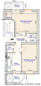 Продам двухкомнатную квартиру в ЖК \"Петровский квартал\"  - <ro>Изображение</ro><ru>Изображение</ru> #2, <ru>Объявление</ru> #787662