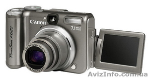 срочно продам Canon PowerShot A620 с двумя сменными объективами - <ro>Изображение</ro><ru>Изображение</ru> #1, <ru>Объявление</ru> #796598