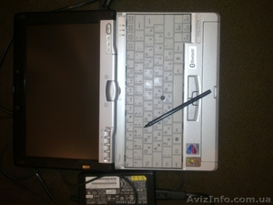 Ноутбук трансформер Fujitsu P1510D.сенсорный планшет и нетбук в 2в1 - <ro>Изображение</ro><ru>Изображение</ru> #1, <ru>Объявление</ru> #788661