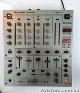 Продам DJ микшер PIONEER DJM 600 - 4500грн.  - <ro>Изображение</ro><ru>Изображение</ru> #1, <ru>Объявление</ru> #796122