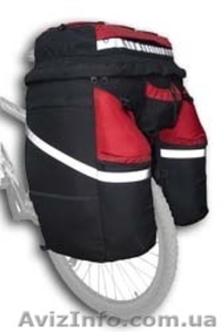 Велосумка,  велорюкзак,  (велобаул) DenVik-turist.