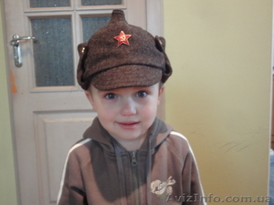 Будёновка красноармейская для ребёнка - <ro>Изображение</ro><ru>Изображение</ru> #1, <ru>Объявление</ru> #806422