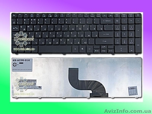 Клавиатура для ноутбука Acer Aspire 5738, 5810 Black RU - <ro>Изображение</ro><ru>Изображение</ru> #1, <ru>Объявление</ru> #814482