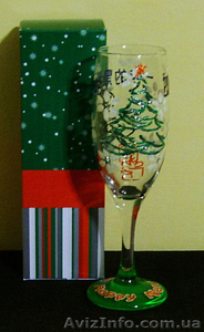 Самые Новогодние бокалы для шампанского. Год Змеи - <ro>Изображение</ro><ru>Изображение</ru> #1, <ru>Объявление</ru> #814973