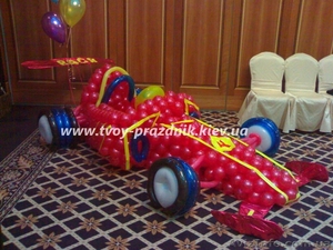автомобиль из воздушных шаров - <ro>Изображение</ro><ru>Изображение</ru> #1, <ru>Объявление</ru> #829218