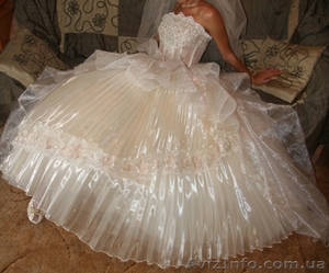 СРОЧНО продам шикарное свадебное платье б/у - <ro>Изображение</ro><ru>Изображение</ru> #4, <ru>Объявление</ru> #840495