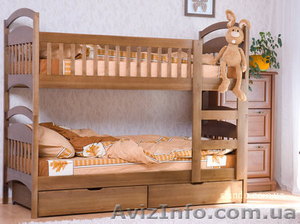 Двухъярусная детская кровать Карина, из мебельного цеха. - <ro>Изображение</ro><ru>Изображение</ru> #1, <ru>Объявление</ru> #848888