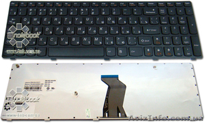 Клавиатура для ноутбука Lenovo IdeaPad G570 Black RU - <ro>Изображение</ro><ru>Изображение</ru> #1, <ru>Объявление</ru> #841855