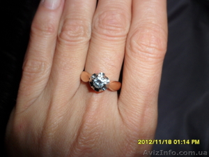 Продам недорого кольцо с бриллиантом - <ro>Изображение</ro><ru>Изображение</ru> #3, <ru>Объявление</ru> #844242