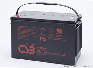 csb gpl 121000 аккумулятор гелевый технология agm срок службы - до 10 лет для ИБ - <ro>Изображение</ro><ru>Изображение</ru> #1, <ru>Объявление</ru> #841737