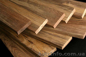 Тик доска обрезная,  палубная рейка,  ламель