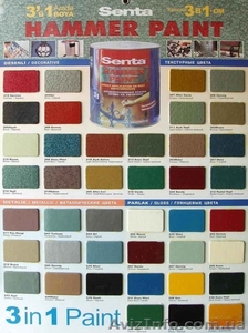 Молотковая эмаль прямо на ржавчину hammer