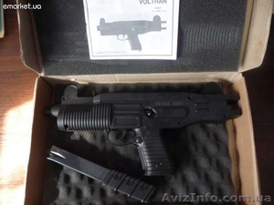 Стартовый пистолет UZI(Voltran Swat)Auto, 9мм.