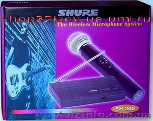Shure SH-200 радиомикрофон - <ro>Изображение</ro><ru>Изображение</ru> #1, <ru>Объявление</ru> #854845