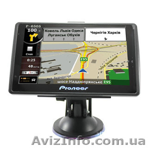 GPS навигатор 5 дюймов Pioneer  HD + 4Gb  - <ro>Изображение</ro><ru>Изображение</ru> #1, <ru>Объявление</ru> #870587