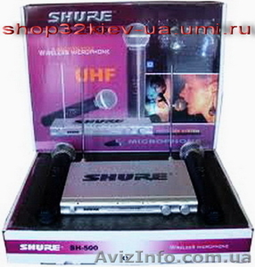 Shure SH-500 радиосистема 2 микрофона - <ro>Изображение</ro><ru>Изображение</ru> #1, <ru>Объявление</ru> #854837