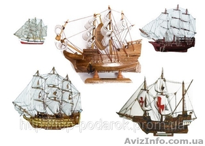 Корабль сувенирный деревянный - <ro>Изображение</ro><ru>Изображение</ru> #1, <ru>Объявление</ru> #872264
