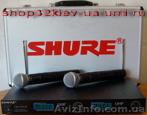 Shure LX88-III, 2 радиомикрофона SM 58, цифровой дисплей  - <ro>Изображение</ro><ru>Изображение</ru> #1, <ru>Объявление</ru> #854830