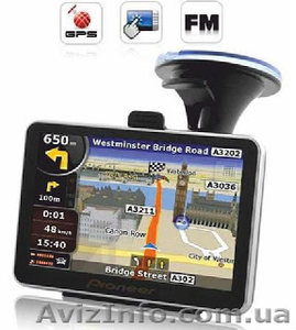GPS Автонавигатор Pioneer HD 7 дюймов+TV - <ro>Изображение</ro><ru>Изображение</ru> #1, <ru>Объявление</ru> #870597
