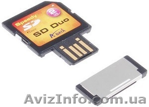 A-Data Speedy 2GB SD Duo (SD + USB) Memory Card - <ro>Изображение</ro><ru>Изображение</ru> #2, <ru>Объявление</ru> #376269