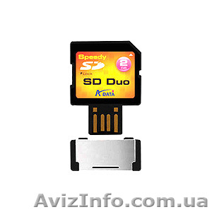 A-Data Speedy 2GB SD Duo (SD + USB) Memory Card - <ro>Изображение</ro><ru>Изображение</ru> #3, <ru>Объявление</ru> #376269