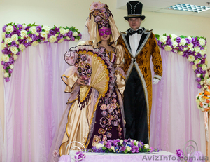 Великаны в шикарных костюмах на вашей свадьбе!