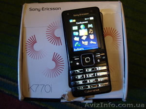 Продам Sony Ericsson k770 Коробка Полный комплект. - <ro>Изображение</ro><ru>Изображение</ru> #2, <ru>Объявление</ru> #881777