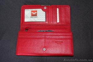 Красный кожаный кошелек Prensiti red - <ro>Изображение</ro><ru>Изображение</ru> #2, <ru>Объявление</ru> #889623