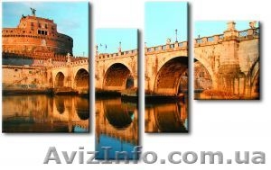 Сегментированные (модульные) картины с ФМП.